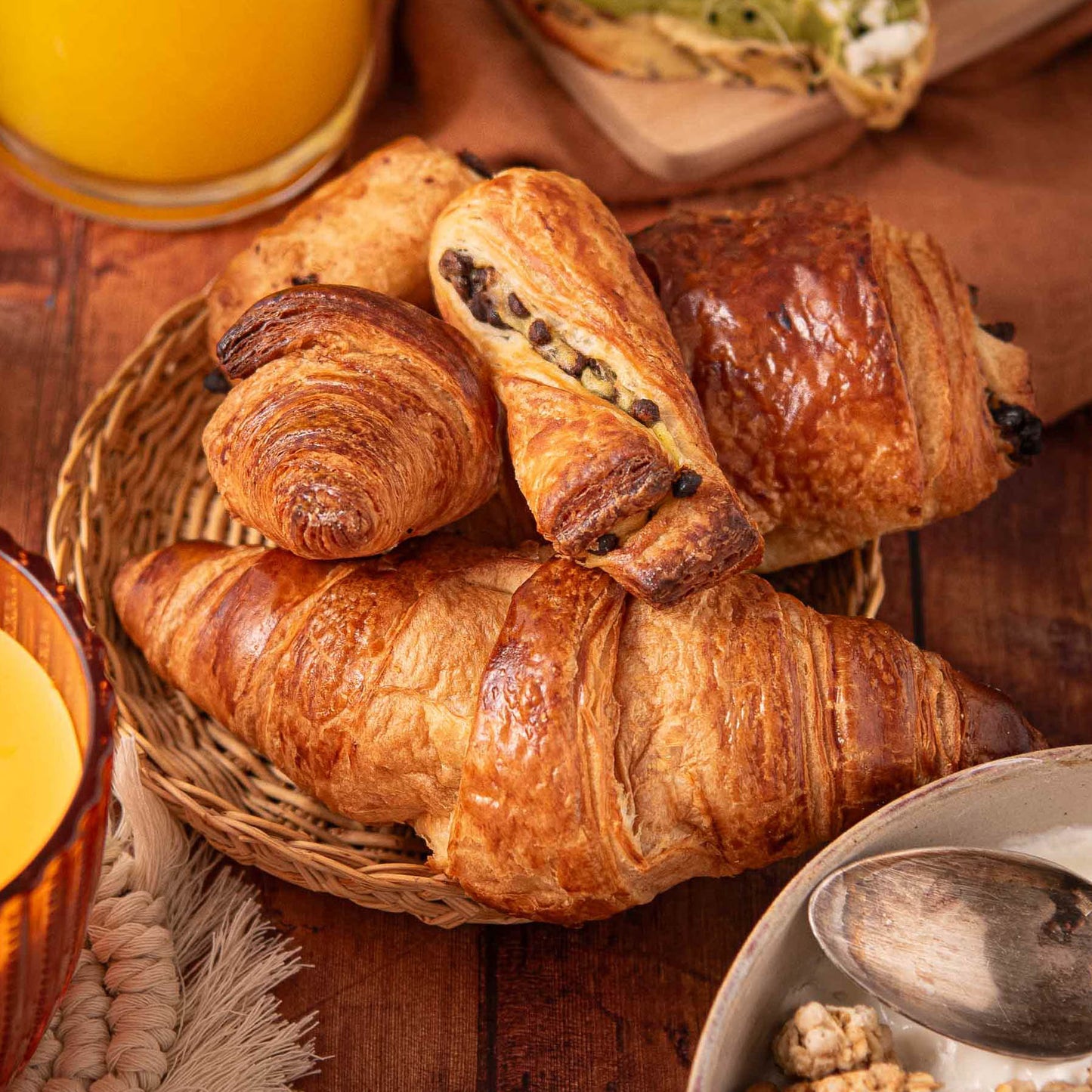 3 mini viennoiseries