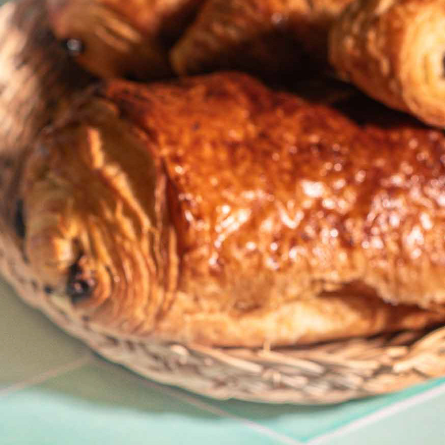 Pain au chocolat pur beurre