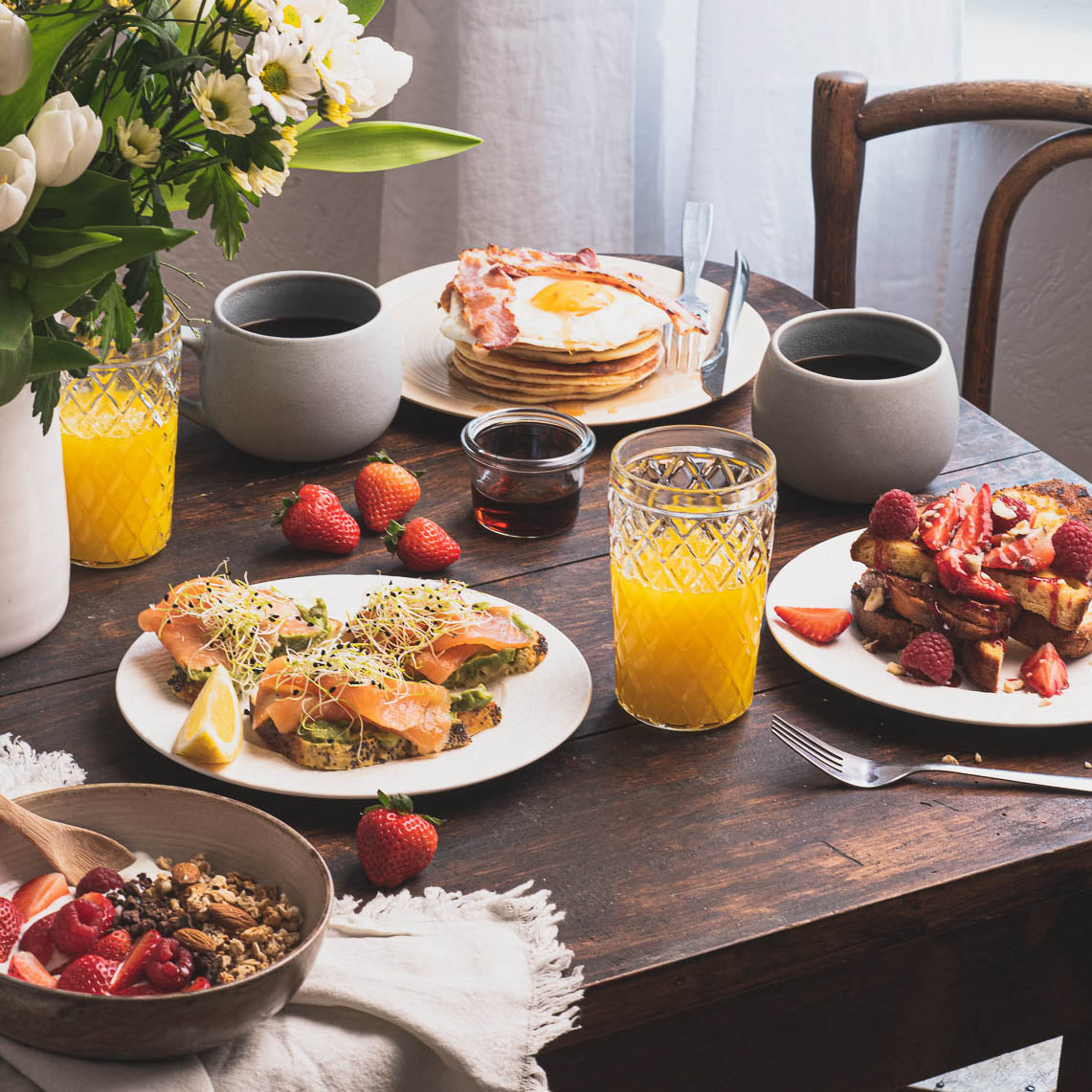 Menu Brunch à la carte 🍽️