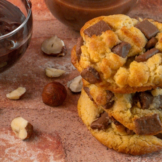 4 mini cookies au chocolat au lait