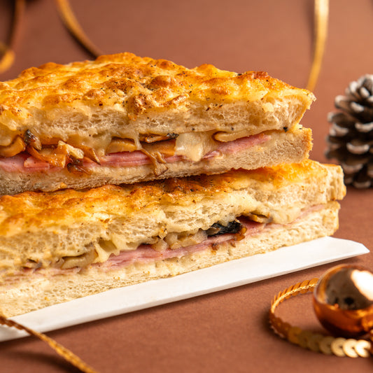 4 mini croque-monsieur à la truffe